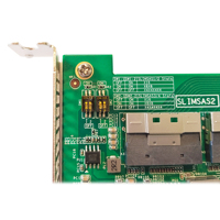 Kartu Ekspander U.2 PCIE X16 ke 4*SFF8654X8 Kartu Riser Ekspander GEN3.0