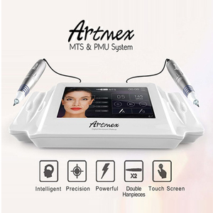 <span class=keywords><strong>Top</strong></span> vendeur PMU Machine Artmex V8 Microblading sourcil lèvres pistolet de <span class=keywords><strong>tatouage</strong></span> Double poignée rotatif Derma stylo Microneedling appareil de beauté - Product Image 2