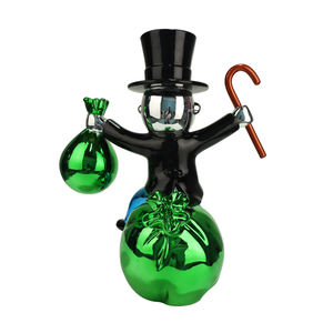 Escultura galvanizada de resina Monopoly <span class=keywords><strong>en</strong></span> forma de símbolo de dólar, escultura de helado para adornos navideños - Product Image 5