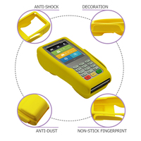 Étui personnalisable en silicone antichoc pour système POS Verifone VX675, accepte les formes personnalisées