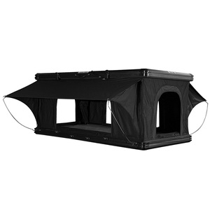 Grande tente de toit quatre saisons pour 4x4, en aluminium et tissu Oxford, ouverture automatique rapide, étanchéité >3000mm - Product Image 1