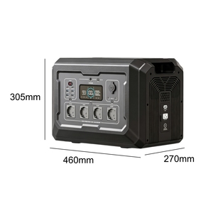 สถานีพลังงานสำรองแบบพกพา 2500W เครื่องกำเนิดพลังงานแสงอาทิตย์ 2048Wh แบตเตอรี่ LiFePO4 สำหรับใช้งานกลางแจ้ง ระบบสำรองพลังงานฉุกเฉิน พร้อมแอปพลิเคชัน - Product Image 1