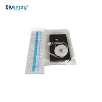 BLUENJOY Pansement en film transparent + mousse + capsule avec tube en plastique Kits de pansement NPWT jetables pour le soin des plaies