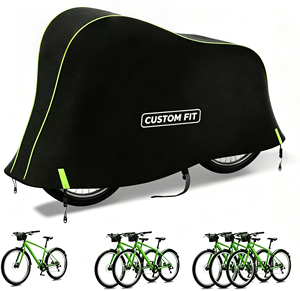<span class=keywords><strong>Housse</strong></span> <span class=keywords><strong>de</strong></span> vélo imperméable <span class=keywords><strong>pour</strong></span> l'extérieur, coutures entièrement scellées, résistante à l'abrasion, respirante, revêtement PU, anti-poussière - Product Image 1