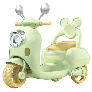 Coche de juguete de 6V para niños, motocicleta eléctrica con batería, <span class=keywords><strong>3</strong></span> ruedas, bicicleta con luz LED, Pedal de música - Product Image 3