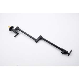 Grifo de Cocina de Pared DB, Acero Inoxidable, Plegable, Estilo Contemporáneo, Agua Fría y Caliente, 2 Manijas - Product Image 4