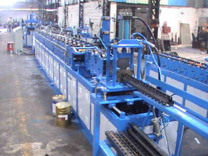 Dính lạnh Thép thẳng đứng kệ giá tạo thành máy Kim Loại chùm khung cuộn lưu trữ giá với bánh PLC động cơ thành phần cốt lõi - Product Image 2