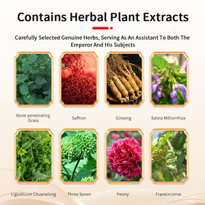 Meilleure vente d'huile à base de plantes OEM pour le soulagement instantané de la douleur Huile de massage corporel ciblant les douleurs dorsales et musculaires Plâtre chinois - Product Image 3