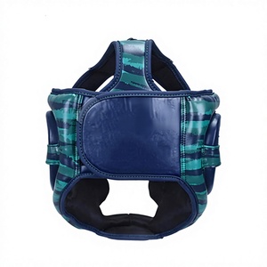 Casque de boxe en cuir pour enfants, réglable, personnalisable, protection sportive, casque de boxe élégant - Product Image 5
