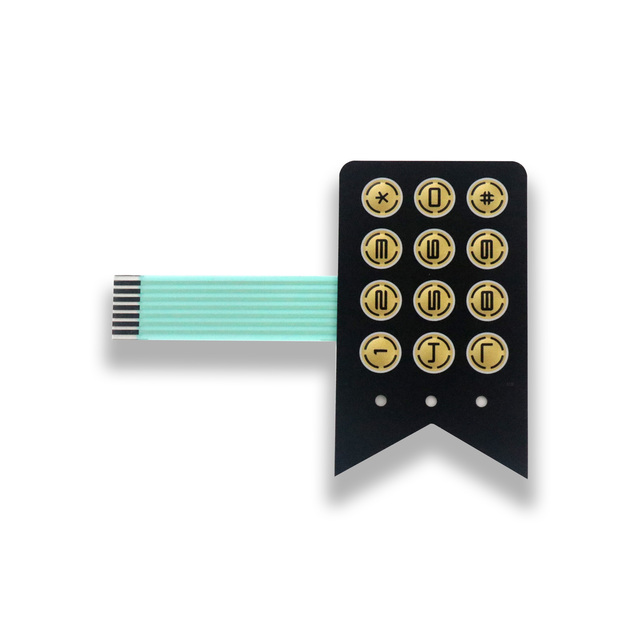 Membrane Switch for Password Lock, Numeric Keypad Panel, Waterproof Dustproof, Sensitive & Durable