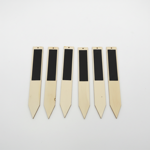 6 étiquettes de jardin en bois pour plantes, pour champs ou conteneurs, marqueurs pour semis, étiquettes pour pépinière - Product Image 5