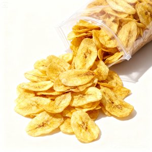 Хрустящие филиппинские банановые чипсы с морской солью 150г, оптом - Product Image 4