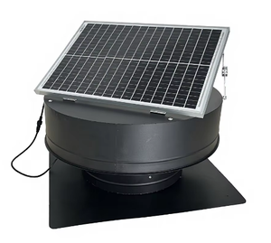 Ventilateur axial solaire 26 W pour cuisine, <span class=keywords><strong>extracteur</strong></span> industriel, ventilation <span class=keywords><strong>d</strong></span>'élevage, évacuation de salle blanche, ventilateur de serre - Product Image 1
