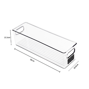 Kitchen Stackable Storage Box Container Fridge Drawer Clear Acrylic Refrigerator Storage Box