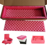 Mousse antistatique, mousse d'emballage, boîte en carton ondulé doublée de mousse, mousse acoustique ignifuge décorative en forme de nid d'abeille