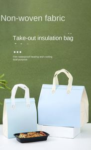 Aluminum Foil Insulated Takeaway Cooler Bag for Milk Tea and Lunch Model MCBY-003 - Product Image 4