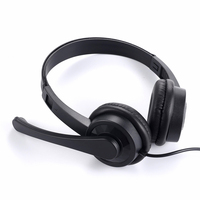 Casque de Chat Usb avec contrôle en ligne, annulation du bruit, casque d'ordinateur 3.5mm avec Microphone