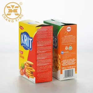 Wholesale Custom Design Paper Hermetic Cookie Biscuit Box Printing Packaging For Food