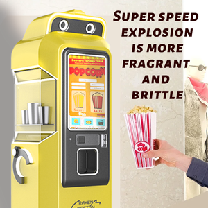 Vente en gros d'usine Machine à pop-corn automatique commerciale Système de paiement complet Fonction à jetons pour centre commercial Vending - Product Image 4