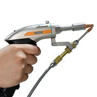 Saldatrice Laser a Fibra Portatile, 1000W/1500W/2000W Raffreddata ad Aria con Alimentatore di Filo Integrato