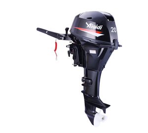 Moteur hors-bord 20 CV 4 temps à arbre long pour bateaux, démarrage par commande au volant, grande quantité, moteur OEM - Product Image 3