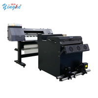 Machine DTF Imprimante A2 Taille Double Tête XP600/I3200 Impression 60CM Film Imprimante Avec Shaker Poudre pour T-shirt Machine d'impression