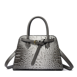Fashionable Lady's PU Geometric Rivet Zipper Durable Anti-Theft Portable <b>Shoulder</b> <b>Strap</b> Handbag. 2026 New Model Luxury Designer - Product Image 2