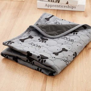 Professioneller Hersteller Gesteppte Schnelltrocknende Wiederverwendbare Hunde-Pipi-Matten Superabsorbierend Maschinenwaschbar Haustier-Trainingsunterlagen - Product Image 2