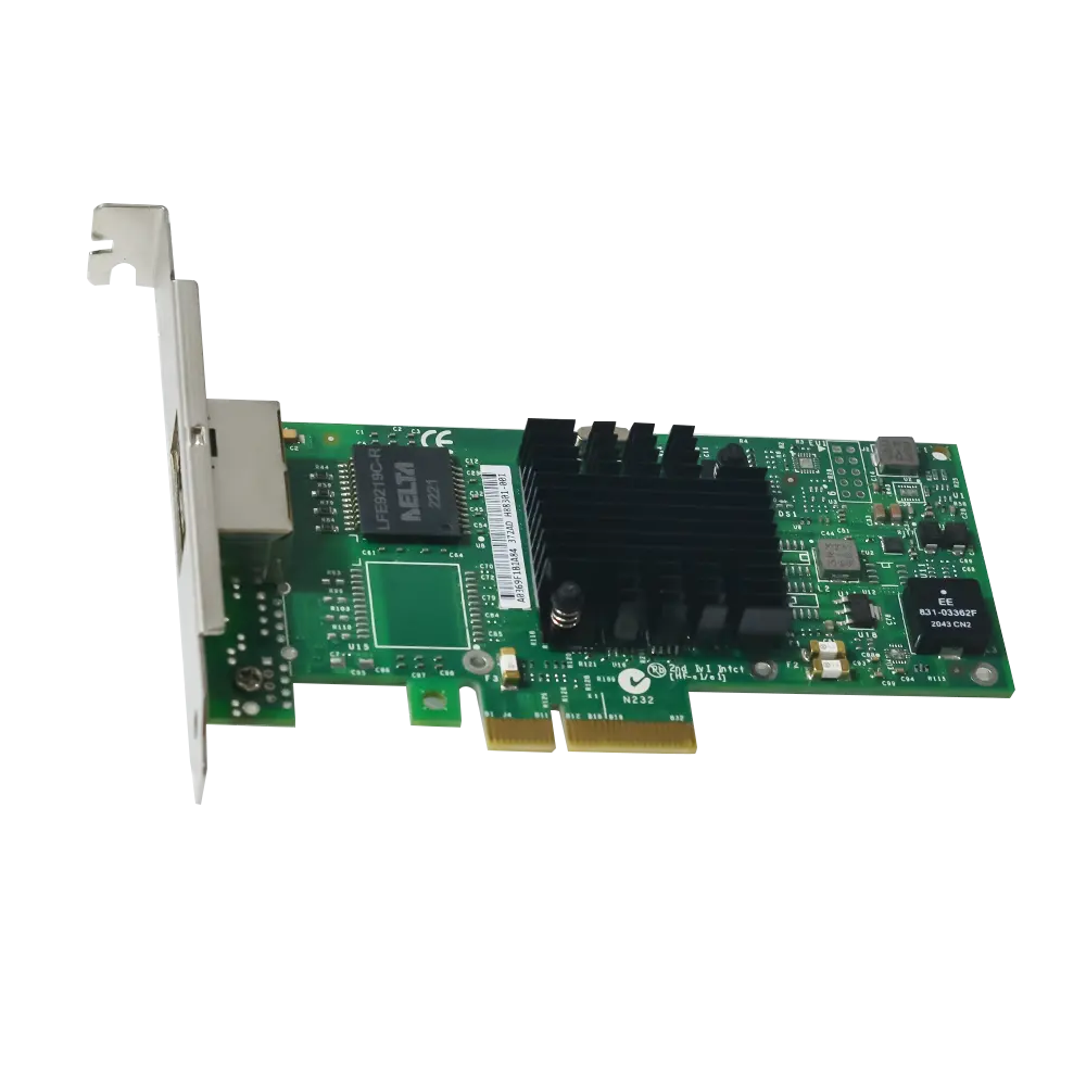 Vendita calda a buon mercato adattatore Server Ethernet I350-T2 Dual 1GbE RJ45 5 GT/s x 4 lane PCIe v2.1 scheda di rete