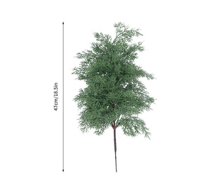 Nhân tạo thông chi nhánh cảm ứng norfolk thông và thông kim hỗn hợp thân cây Nhân Tạo Màu xanh lá cây cây cây Bách thân cây - Product Image 5