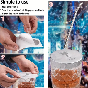 Etiquetas de Seguridad Desechables Antimanipulación al por Mayor, Sellos de Seguridad para Bebidas en Eventos y Fiestas, Pegatinas de Seguridad para Vasos - Product Image 5