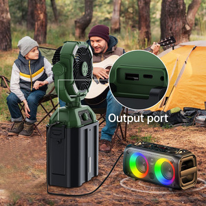 Ventilatore Portatile con Nebulizzatore HYF per Esterni, Ventilatori Personali con Nebulizzatore, Raffreddatori Portatili per Gite in Famiglia e Viaggi - Product Image 4