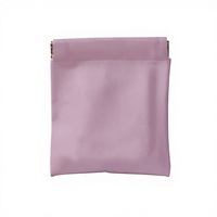 Mini pochette en cuir PU personnalisable avec logo, pour écouteurs, laboratoire, voyage, courses, cadeau