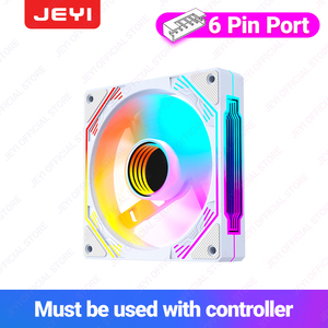 OEM 120mm PC ARGB kipas pendingin AURA SYNC RGB kipas komputer ultra-diam 4PIN PWM 5V 3PIN ARGB Heatsink Ventilador stok tersedia - Product Image 2