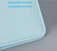 En gros Budget Classeur Macaron Couleur PU Cuir Cahier Portable A5 A6 Classeur 6 Anneaux Journal Cahier Budget Classeur