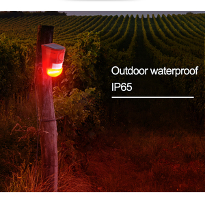 <span class=keywords><strong>Luz</strong></span> Repelente de Animales Salvajes para Agricultura con <span class=keywords><strong>Sensor</strong></span> de <span class=keywords><strong>Movimiento</strong></span> y Alarma Solar para Exteriores, Diseño Impermeable IP55 - Product Image 4