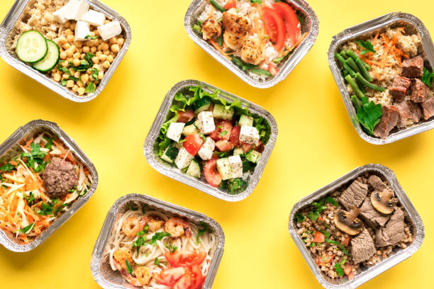 450ml Aluminum Foil Container For Fast Food Packing Roasting