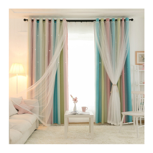 Europeo Ins camera da letto in stile tenda pendenza della banda di sole-ombreggiatura tenda tenda della principessa dei bambini - Product Image 1