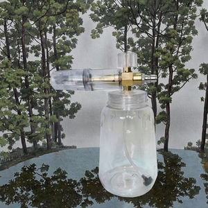 Lanza de espuma de plástico para hidrolavadora, boquilla de cañón de espuma de alta presión, pistola espumadora de jabón de 1L para estética automotriz - Product Image 2