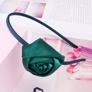 ที่คาดผมดอกไม้ดอกกุหลาบสไตล์น่ารักหวานหวานสำหรับเด็กผู้หญิงเครื่องประดับผมที่คาดผมแบบเรียบง่ายสำหรับเด็กผู้หญิง - Product Image 3