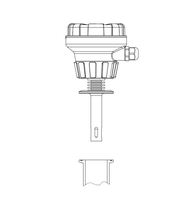 Transmetteur de conductivité en ligne avec sonde de conductivité / Transmetteur TDS / Transmetteur EC