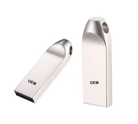 Clé USB 2.0 en métal étanche de 64 Go, clé USB cadeau de bureau, clé USB compatible Android, nouveau produit