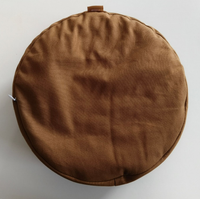 Ensemble de coussins de méditation écologiques en coton et coques de sarrasin, lavables, pour yoga, zafu, zabuton, pour la maison et la salle de sport, accessoires