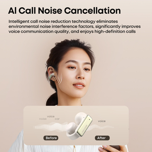 Nhà Cung Cấp Bán Buôn Clip Tai Nghe Bluetooth 6.0 Tiếng Ồn Hủy Bỏ TWS Earbuds Thể Thao Tai Nghe Không Dây Với Ứng Dụng Thông Minh Điều Khiển - Product Image 4