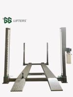 GG Lifters PFP36/1800 Élévateur de stationnement hydraulique à quatre poteaux avec moteur, Élévateur de stationnement à quatre poteaux