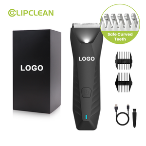 Rasoio Elettrico Ricaricabile USB Senza Fili in Ceramica, Trimmer <span class=keywords><strong>Professionale</strong></span> per <span class=keywords><strong>Barba</strong></span> e Peli del Corpo Maschile, per Zona Inguinale - Product Image 1