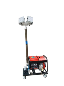 مولد كهربائي يعمل بالديزل مع مصدر ضوء هالوجين، معدات إضاءة متنقلة - Product Image 5