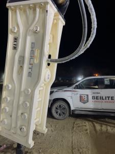 Beilite Top Mounted Range BLT-175 Toren Gereedschapspomp 175mm Beitel Hydraulische Steenbreker Hamer voor Liebherr R946 Doosan DX480 - Product Image 6