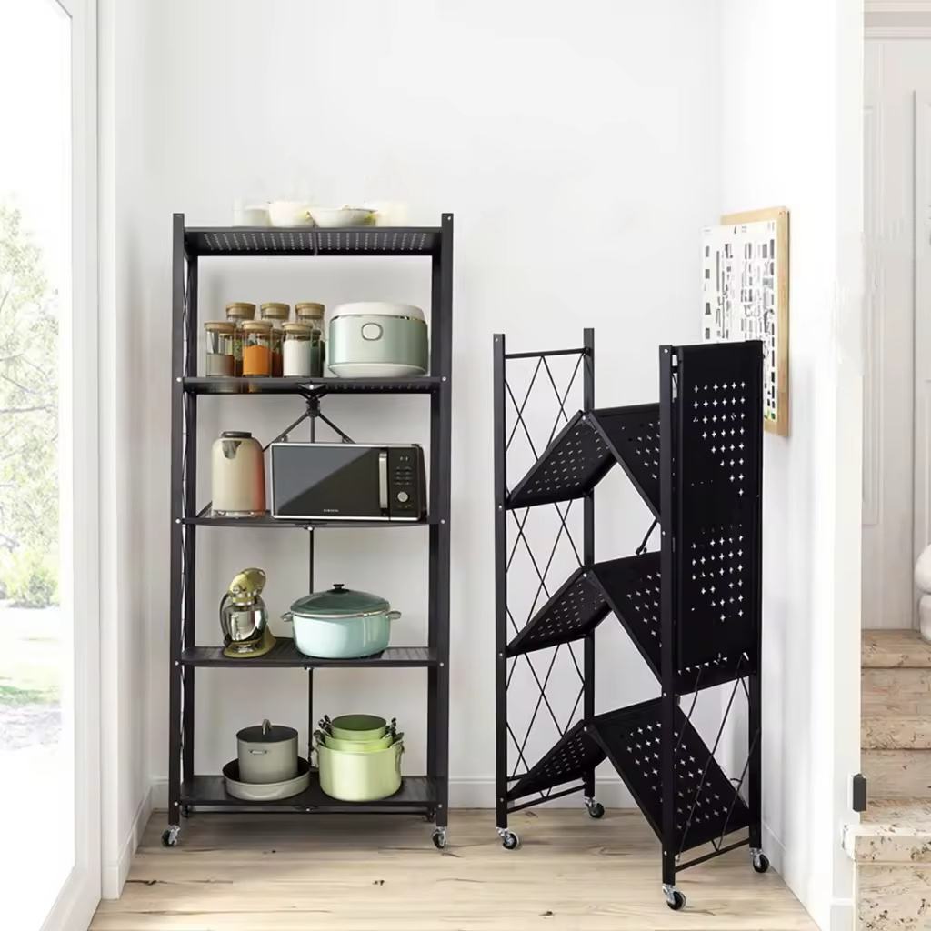 Best Selling Foldable Storage Rack Foldable Kitchen Rack
