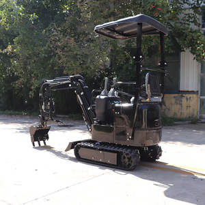 Mini-excavatrice sur chenilles compacte 1T 2T à moteur hydraulique contrôlé par PLC, haute efficacité, certifiée CE, garantie 1 an KOOP - Product Image 2